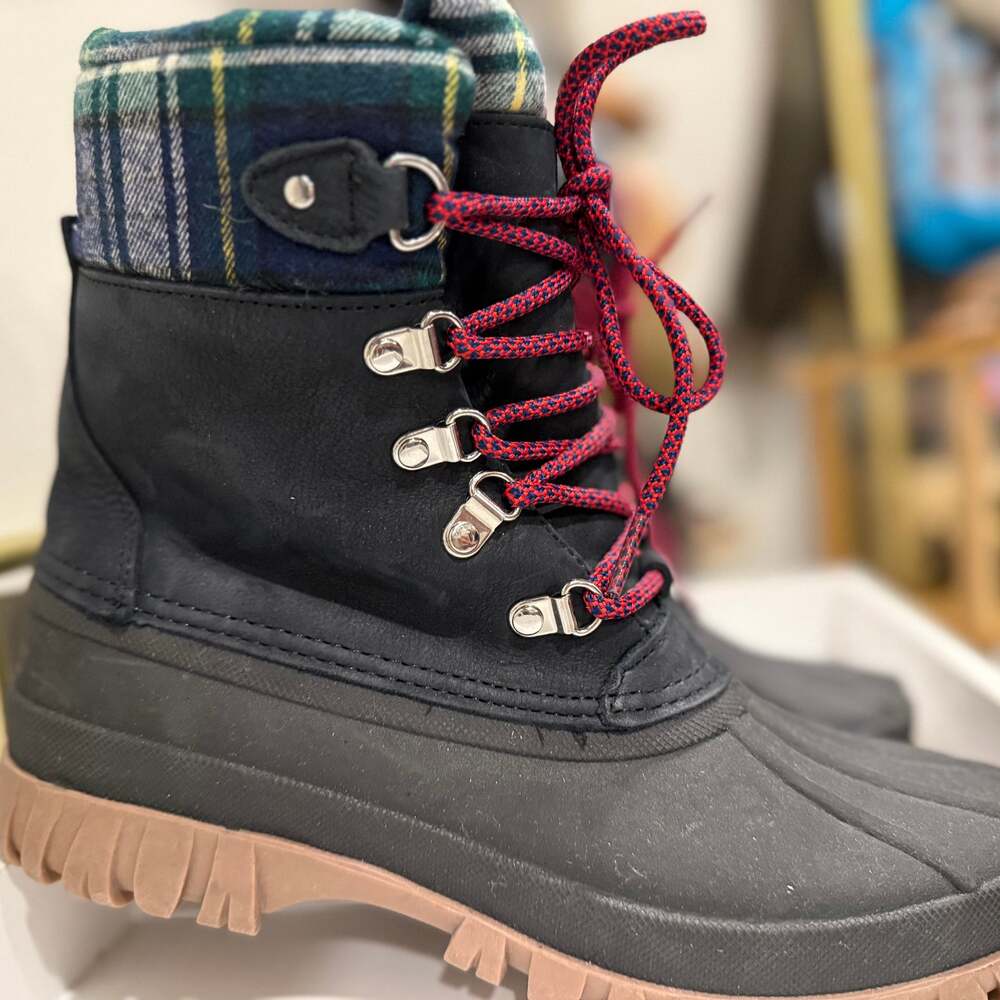 J. Crew Women's Perfect Winter Boots in Deepest Navy Blue - NEW - 7